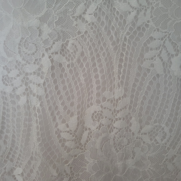 BHLDN Lace Wedding Dress - Picture 7 of 9